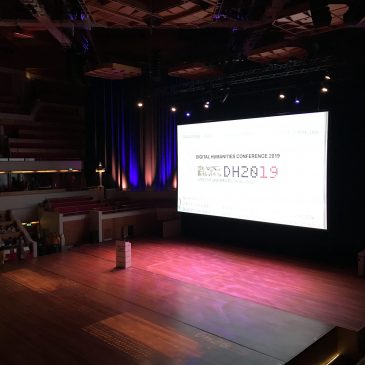 Medzinárodná konferencia DH2019 v Utrechte